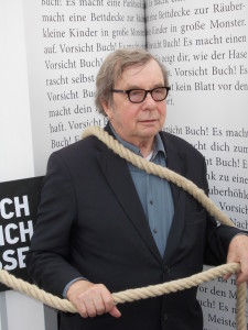Prof. Hellmuth Karasek auf der Leipziger Buchmesse 2013. Foto Detlef M. Plaisier