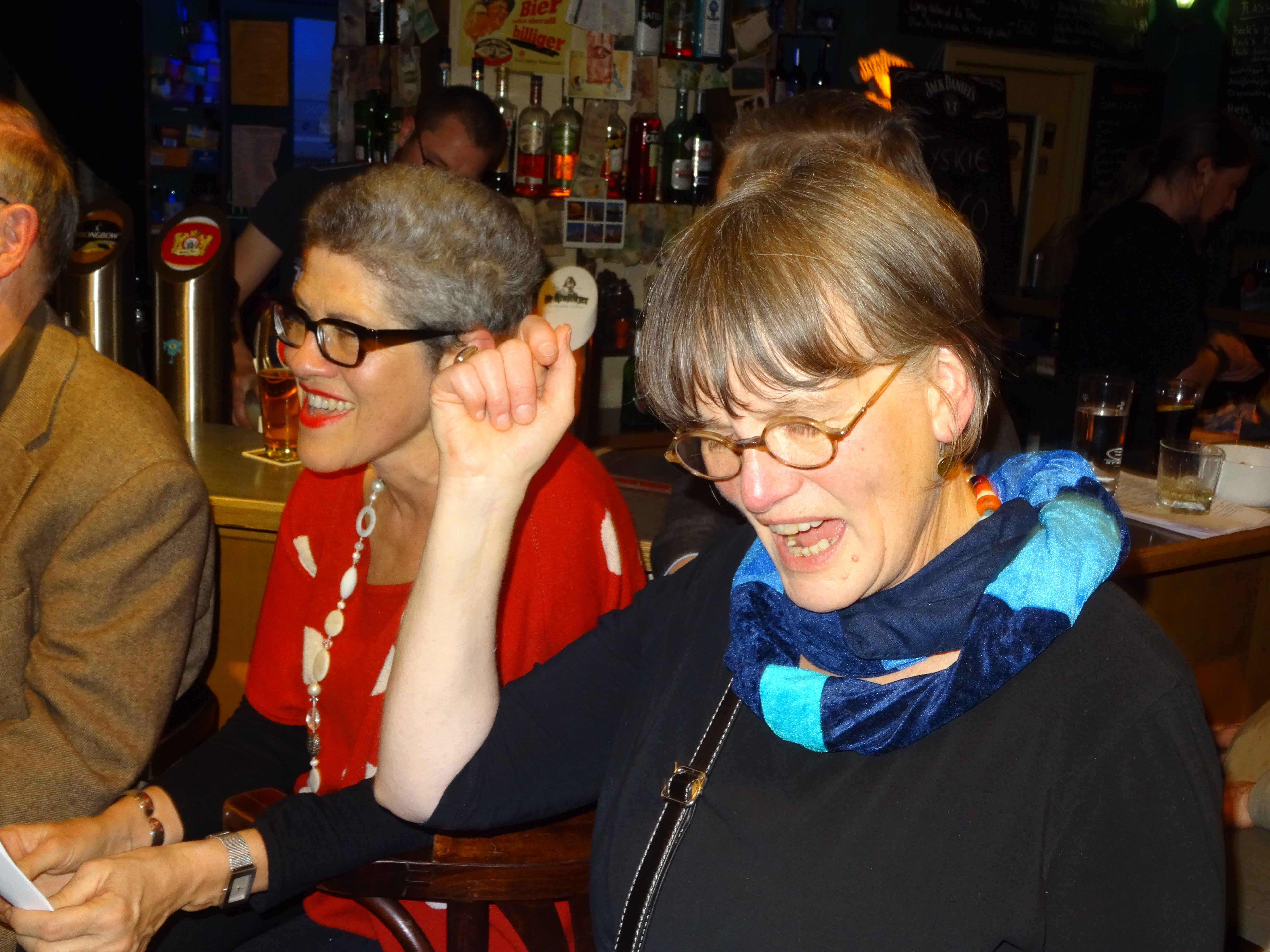 Spontanes Singen auf der Slawischen Nacht im Dezember 2014. Foto: Detlef M. Plaisier