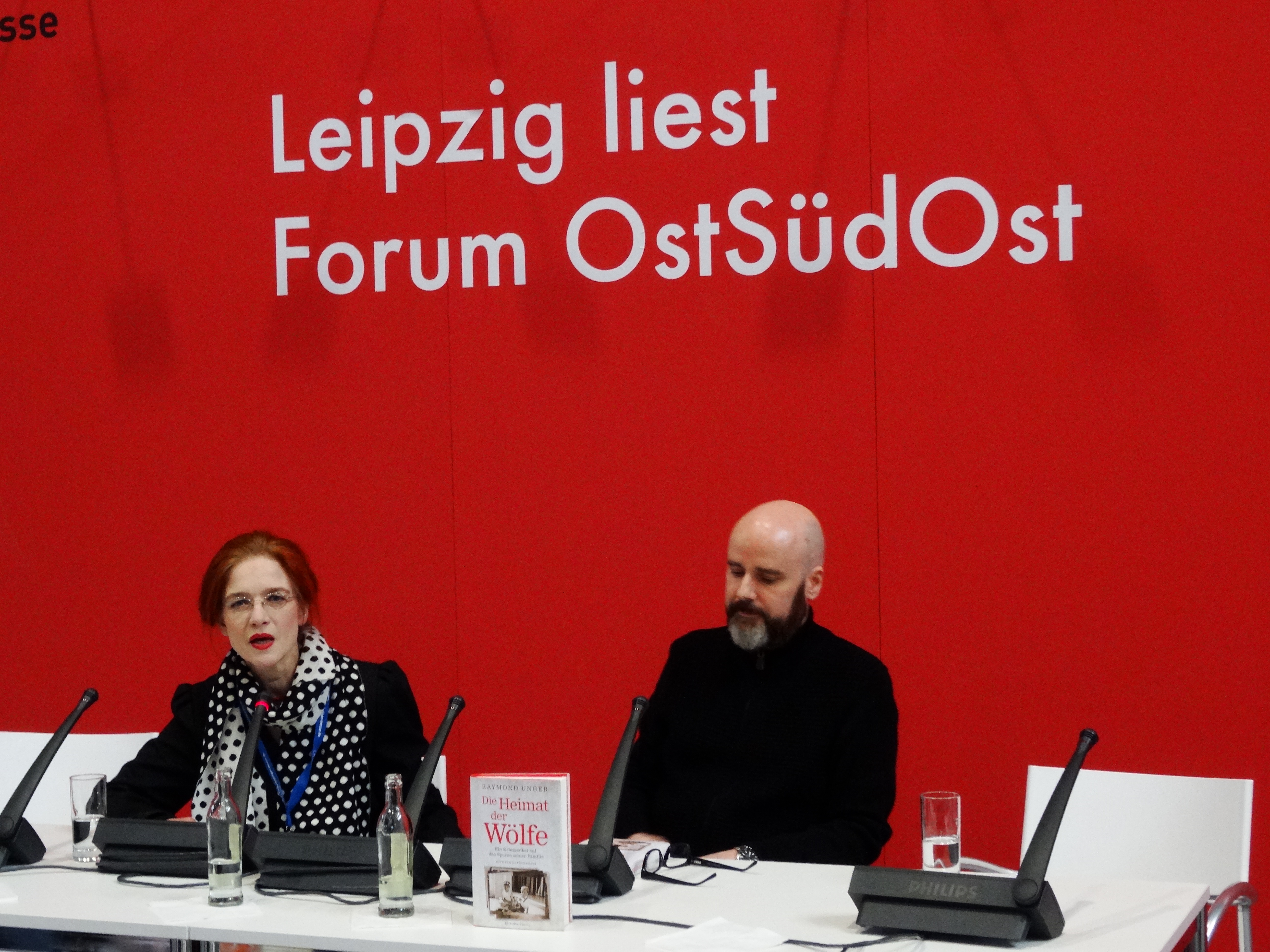 Raymond Unger auf der Leipziger Buchmesse 2016. Foto Detlef M. Plaisier